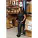 Bodywarmer bicolore femme Authentic MADISON GRIS NOIR - LMA LEBEURRE - 5043