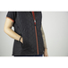 Doudoune femme sans manches reversible DAKOTA ROUGE NOIR - LMA LEBEURRE - 5073