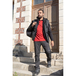 Bodywarmer bicolore CRATERE GRIS NUIT NOIR - LMA LEBEURRE - 5093