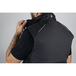Bodywarmer bicolore CRATERE GRIS NUIT NOIR - LMA LEBEURRE - 5093