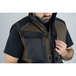 Bodywarmer bicolore SIDERAL MARRON NOIR - LMA LEBEURRE - 5096