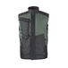 Bodywarmer bicolore PHASE KAKI NOIR - LMA LEBEURRE - 5097