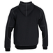 Sweat capuche/full zip CHARPENTE GRIS NOIR - LMA LEBEURRE - 8048