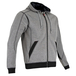 Sweat double capuche full zip : MADRIER GRIS NOIR - LMA LEBEURRE - 8074