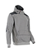 Sweat col montant capuche et poche kangourou CYBER GRIS NOIR - LMA LEBEURRE - 8079