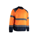 Sweat col rond HV BASIC HV -  ANTENNE ORANGE MARINE - LMA LEBEURRE - 8083