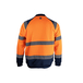 Sweat col rond HV BASIC HV -  ANTENNE ORANGE MARINE - LMA LEBEURRE - 8083