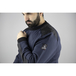 Sweat col rond bicolore LIMA BLEU FONCÉ NOIR - LMA LEBEURRE - 8087