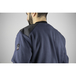 Sweat col rond bicolore LIMA BLEU FONCÉ NOIR - LMA LEBEURRE - 8087