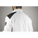 Sweat col camionneur bicolore FRESQUE BLANC NOIR - LMA LEBEURRE - 8088