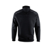 Sweat col camionneur bicolore BERLIN NOIR - LMA LEBEURRE - 8090