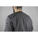 Sweat col rond bicolore BUCAREST GRIS CHARCOAL NOIR - LMA LEBEURRE - 8093