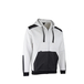 Veste molleton capuche OTTAWA BLANC NOIR - LMA LEBEURRE - 8105