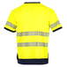 T-shirt MC MAILLE HV anti UV HALOGENE JAUNE MARINE - LMA LEBEURRE - 9192