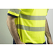 T-shirt MC MAILLE HV anti UV HALOGENE JAUNE MARINE - LMA LEBEURRE - 9192