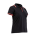 Polo femme MC maille piquée THELMA NOIR - LMA LEBEURRE - 9257