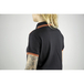 Polo femme MC maille piquée THELMA NOIR - LMA LEBEURRE - 9257