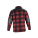 Veste matelassé carreaux bicolore ERABLE ROUGE NOIR - LMA LEBEURRE - 9260