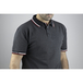 Polo maille pique MC LORD GRIS FONCÉ - LMA LEBEURRE - 9285