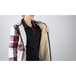 Surchemise doublée sherpa LOAN IMPRIMÉ BORDEAUX - LMA LEBEURRE - 9311