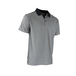 Polo maille pique MC BIOTOPE GRIS CHINÉ - LMA LEBEURRE - 9319