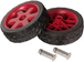 Kit 2 roues pl. rn diam. 200 +axes LACME - 197010