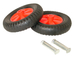 Kit 2 roues diam. 220 m + axes LACME - 197012