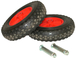 Kit 2 roues diam. 260 + axes LACME - 197013
