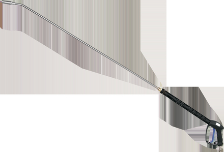 Lance de soufflage gros débit 1,74m - grande force de soufflage LACME - 311510