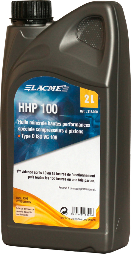 Huile hhp 100 2l LACME - 318000