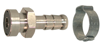 Blister 2 raccords 210 tuyau 8 int LACME - 351102