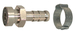 Blister 2 raccords 210 tuyau 8 int LACME - 351102