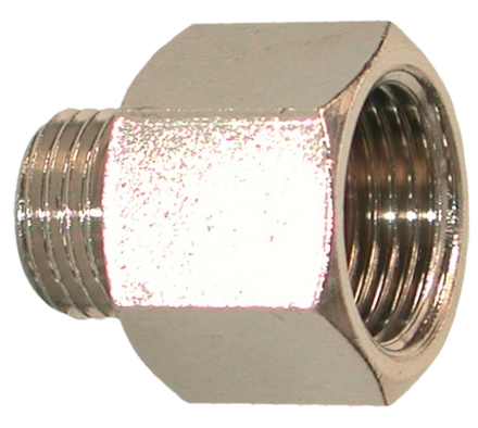 5 Reductions 1/4m 3/8f con. ac.zg LACME - 358200