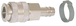 Rac 1500 : coupleur magnum - raccord rapide à billes - gros passage ø 10 mm LACME - 369004