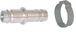 Rac 1513 : embout raccord rapide - magnum gros débit - en laiton nickelé LACME - 369504