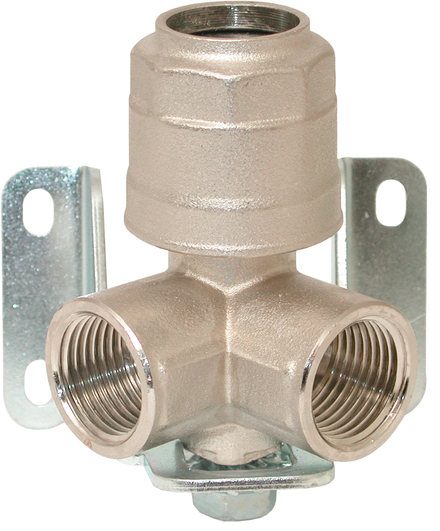 Raccords 2sort 1/2 a 90° tube dn 25 LACME - 404600
