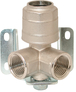 Raccords 2sort 1/2 a 90° tube dn 25 LACME - 404600