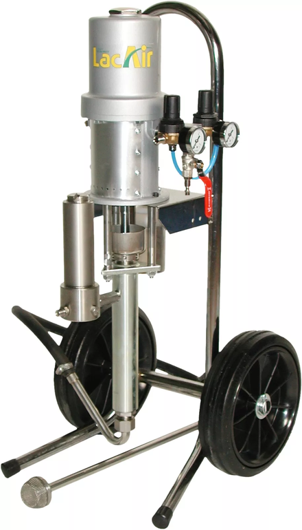 Pompe mixte rx 23s sur chariot, piston avec hydrolique inox, filtre de sortie 100 mesh LACME - 457500