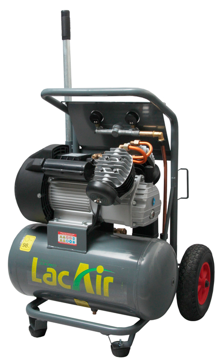 Compresseur vertical 24 l 11 bar monobloc bicylindre LACME Maxair - 460700