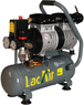 Compresseur silencieux 6 l 0,75 cv 6,2 m³/h LACME Silent 6/6 sh-2 bicylindre - 461900
