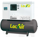 Compresseur silencieux fixe 270 l 4 cv 28 m³/h LACME silent c28/270 d biétagé - 464733
