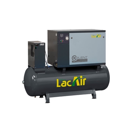 Compresseur Insonorisé C65/500 SC-D - 646 m³/h tri - 500 Lts - 10 bar - sécheur - LACME - 464922
