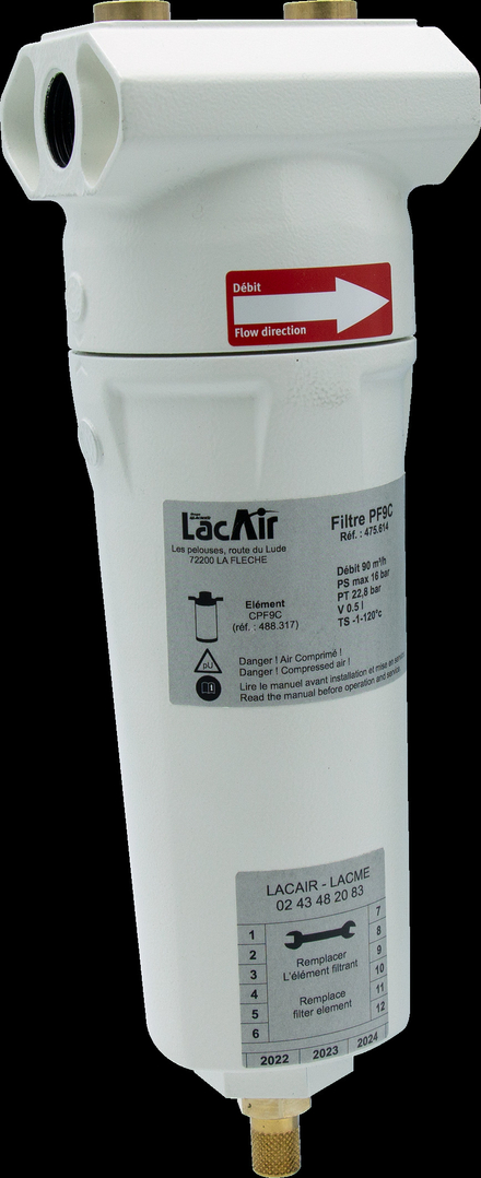 Préfiltre pf9c - 90 m³/h - 1/2