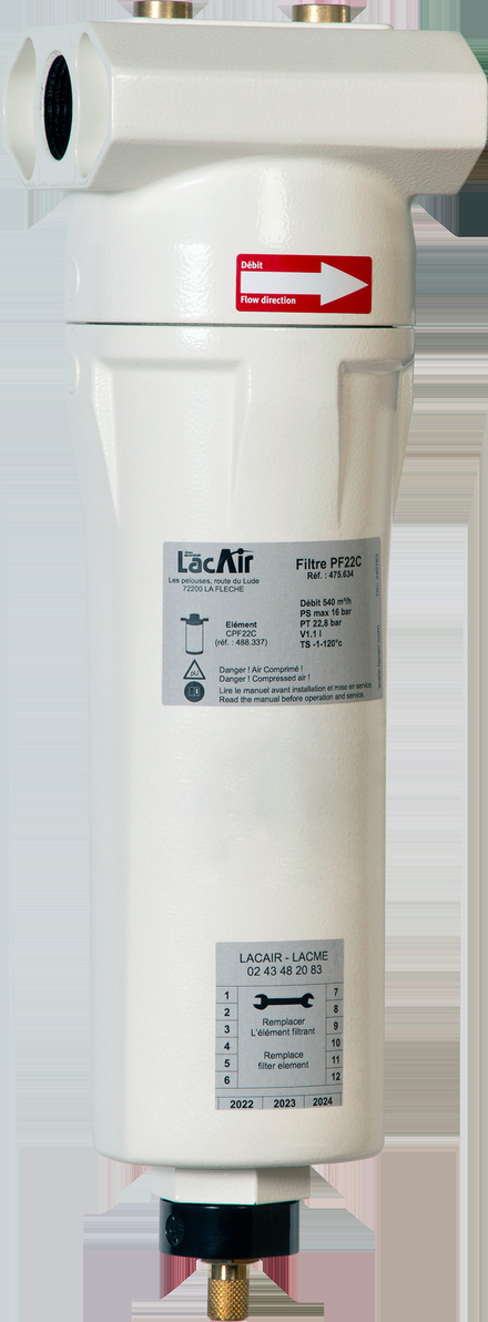 Préfiltre pf22c - 220 m³/h - 1