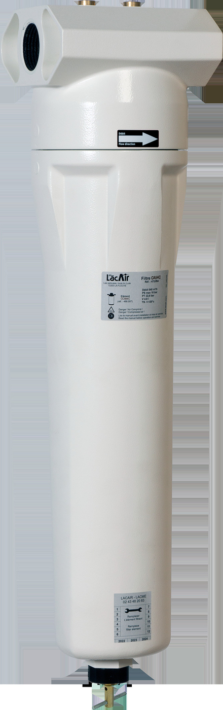 Filtre charbon actif ca54c - 540 m³/h - 1