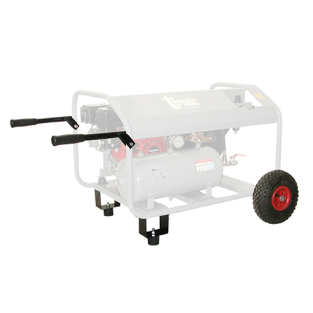 Kit roues Ø 260 mm pour compresseur TERMIC 26/15 - LACME - 485008