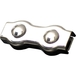 5 attaches cordelette inox pour cordelettes jusqu'à 6 mm - LACME - 676402