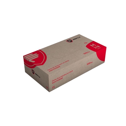 GANT JETABLE NITRILE BLEU BTE DE 100 TL - 8300
