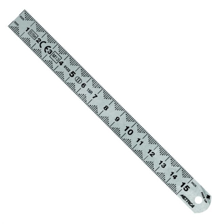 Regle semi rigide chrom.grad var 500x30mm METRICA - 24321