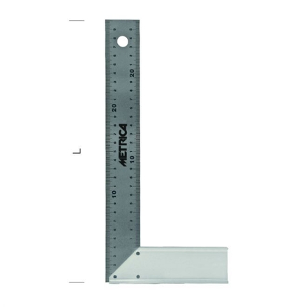 Equerre men.inox grad gravee METRICA - 29221